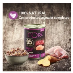 Wellness Core peru e cabra lata para cães