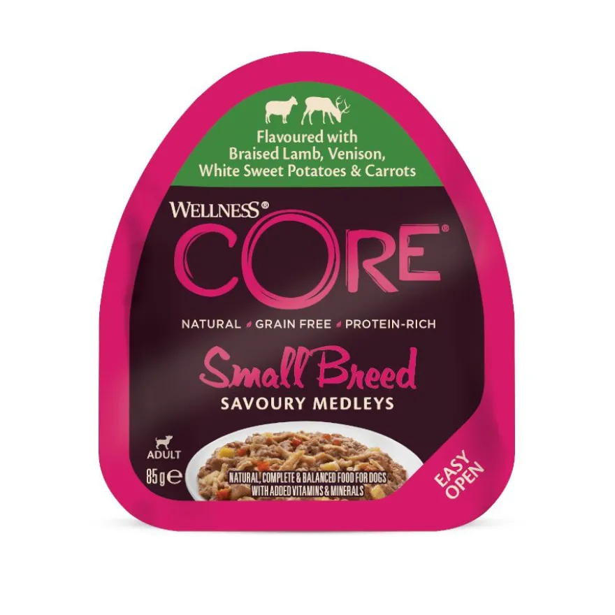 Wellness Core Small Breed Grain Free Cordeiro e Veado terrina para cães