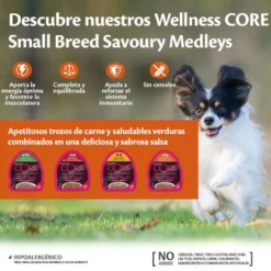 Wellness Core Small Breed Grain Free Cordeiro e Veado terrina para cães