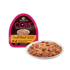 Wellness Core Small Breed Grain Free Frango e Pato terrina para cães