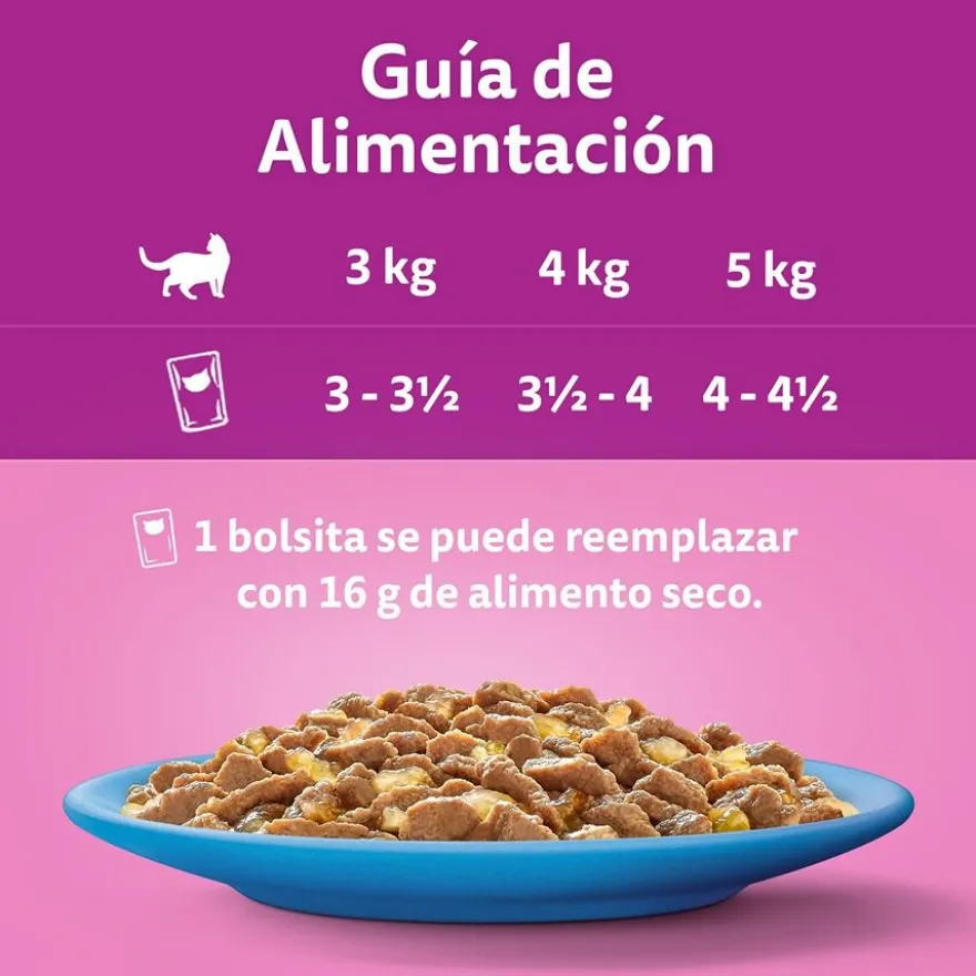 Whiskas Peixes Geleia em Saqueta para Gatos - Multipack