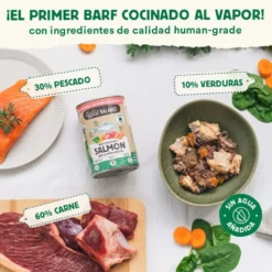 Wild Balance BARF de Salmão e Vitela em lata para cães