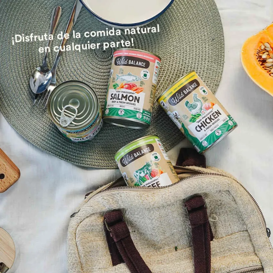 Wild Balance BARF de Salmão e Vitela em lata para cães