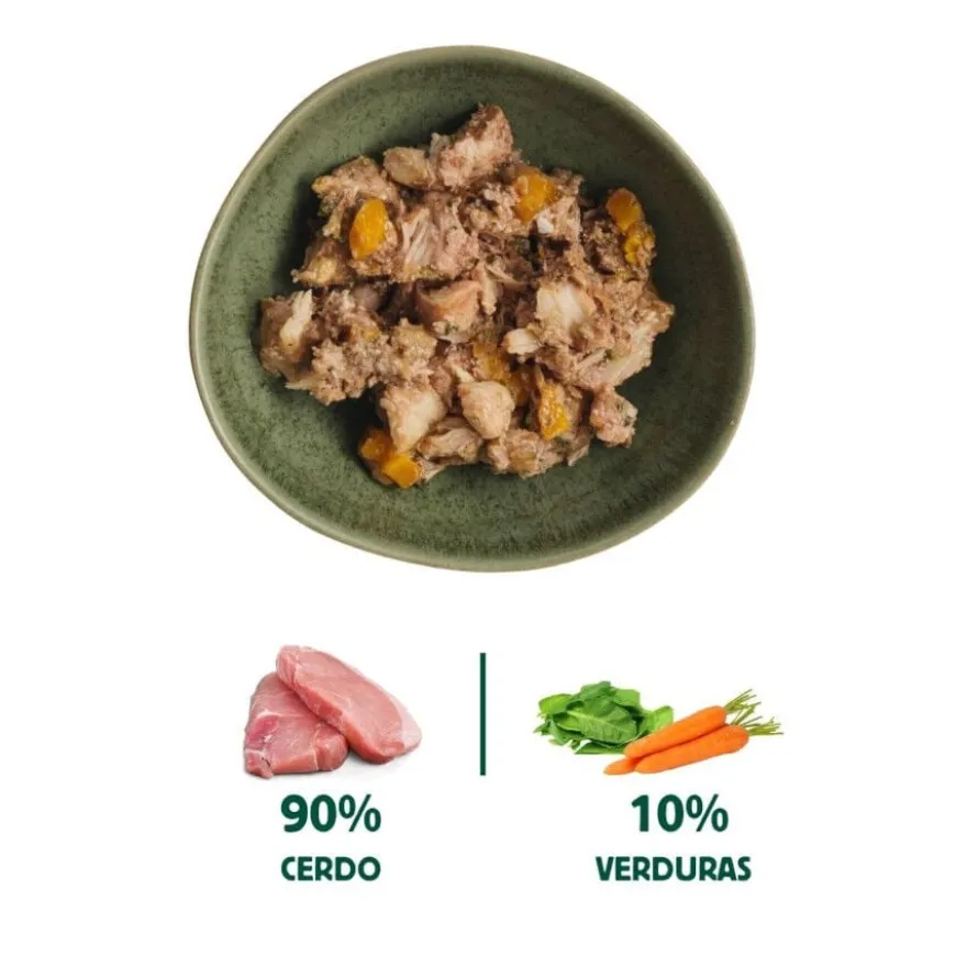 Wild Balance comida húmida BARF natural de porco para cães