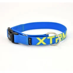 X-TRM Coleira Azul em PVC para cães