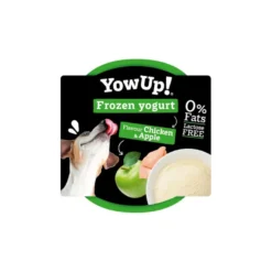 YowUp! Frango Maçã Iogurte Gelado alimento para cães e gatos