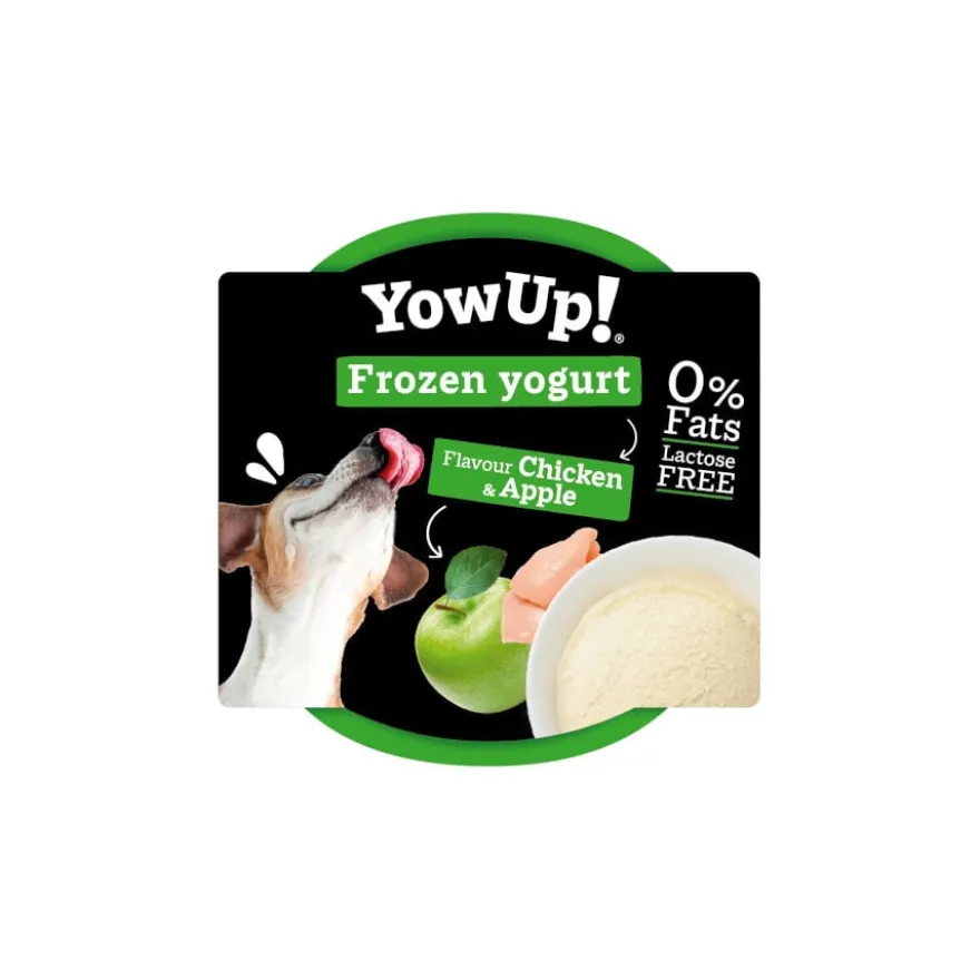 YowUp! Frango Maçã Iogurte Gelado alimento para cães e gatos
