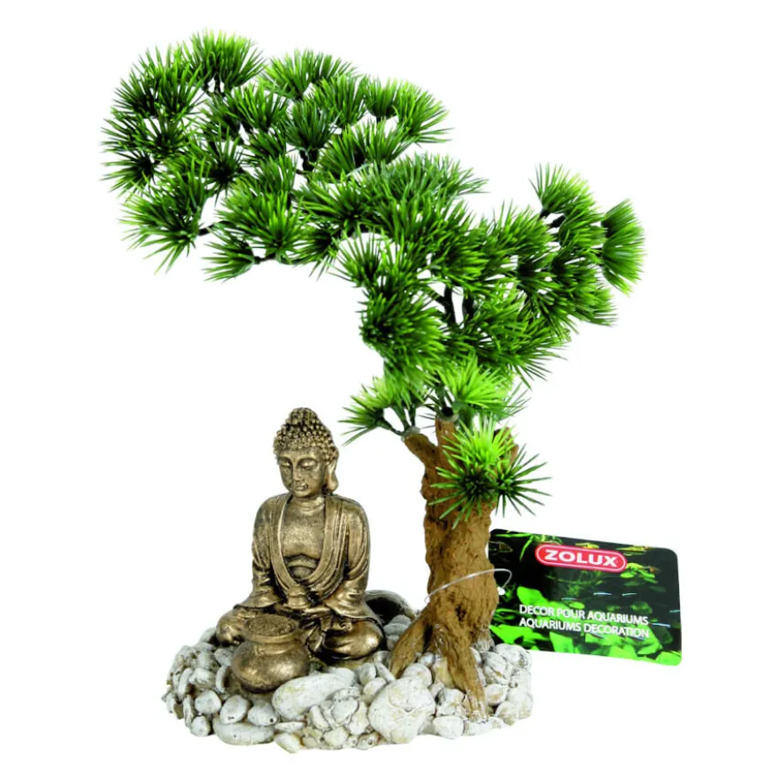 Zolux Budha Bonsai com difusor Decoração para aquários